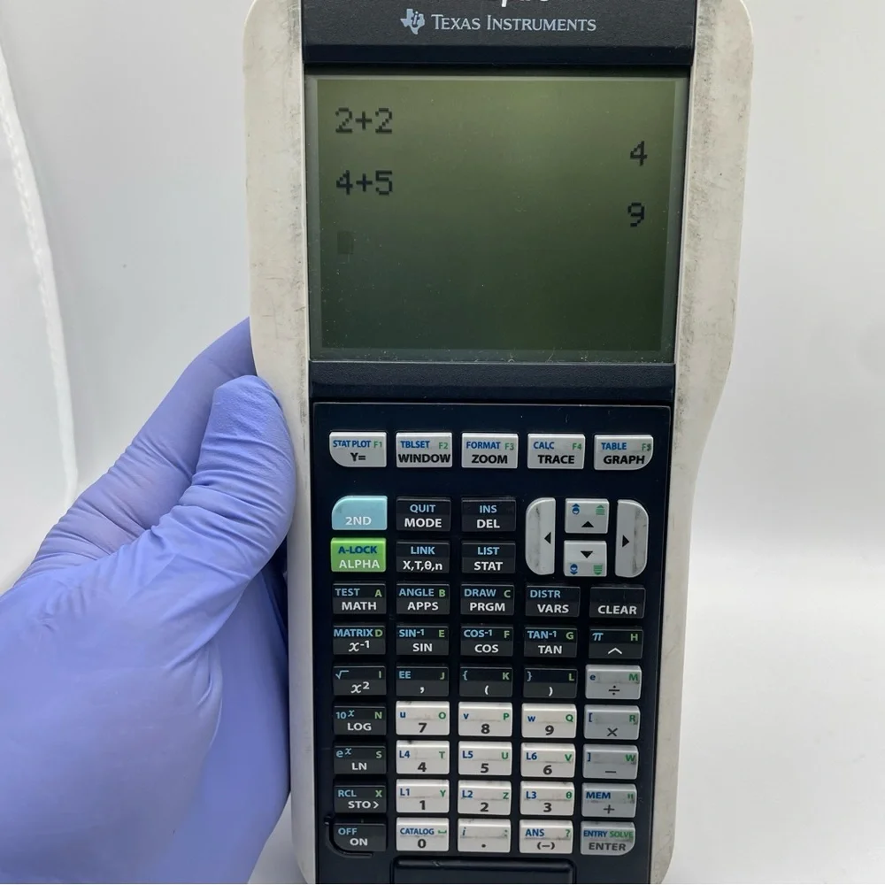 Ti-nspire Calculator Texas Instruments Tested Working Ti-84 Plus KEYPAD - Picture 7 of 10